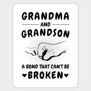 Grandma and Grandson Magnet